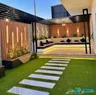 خدمة تصميم وتنفيذ جلسات خارجية وحدائق بالشلالات والنوافير والمظلات