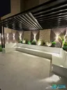 خدمة تصميم وتنفيذ جلسات خارجية وحدائق بالشلالات والنوافير والمظلات